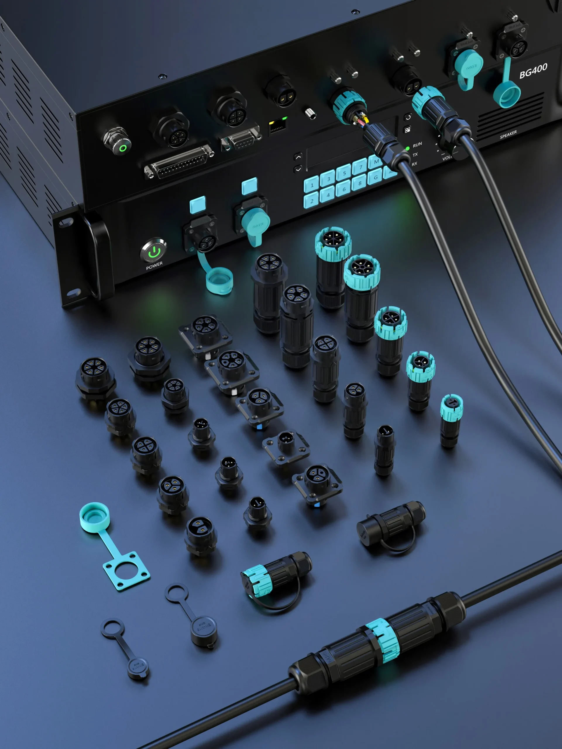Self-Locking-Waterproof-Connectors